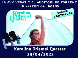 banner_SORTEO-KAROLINA_DRIEMEL_QUARTET-29_04_2023-AUDITORI_AVVVEDAT