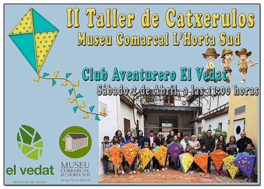II_TALLER_CONSTRUCCION_CATXERULOS_AVVVEDAT_MUSEU_COMARCAL_HORTA_SUD